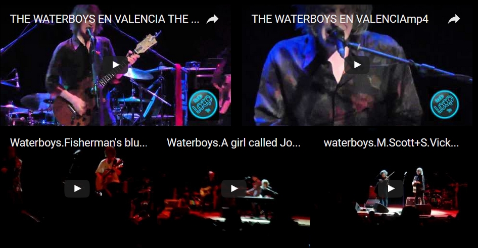 Waterboys Performing