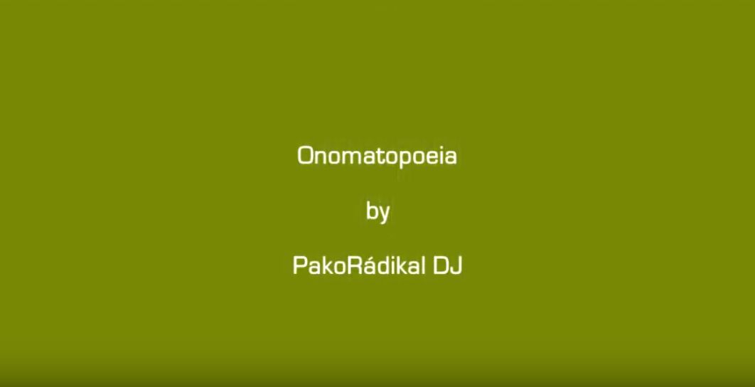 Onomatopoeia